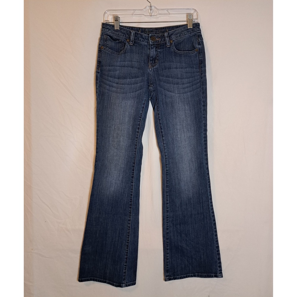 Jennifer Lopez Bootcut Jeans Women's Size  2S Stretch Mid‎ Rise Blue Denim